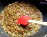 A picture of step 5 of Rose Petal jam (Gulkand) flavored Bottle Gourd Fudge / Lauki Ki Barfi.