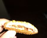 Foto langkah ke 4 dari resep Roti tawar goreng keju coklat.