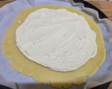 A picture of step 5 of Blueberry Cheesecake Galette.