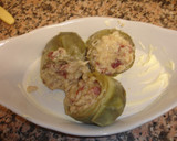 Foto del paso 5 de la receta: Alcachofas rellenas del chef