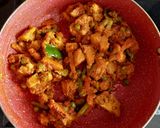 A picture of step 6 of Mix Veg Kadai.
