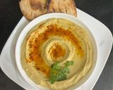 A picture of step 4 of Peri-Peri Hummus.