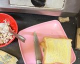 A picture of step 3 of Chicken club sandwich.