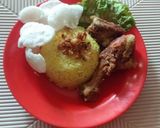 Foto langkah ke 3 dari resep Nasi kuning simpel rice cooker.