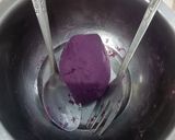 Foto langkah ke 1 dari resep Bolu Kukus Ubi Ungu.