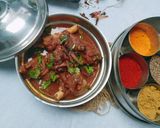 धाँसु मटन करी (dhansu mutton curry recipe in Hindi) रेसिपी चरण 4 फोटो