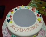 Foto del paso 8 de la receta: Torta pepa pig cumpleaños de Alfonsina