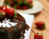 A picture of step 6 of Super Moist Steamed Chocolate Cake Champion NO Mixer NO Oven.