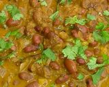 A picture of step 4 of Punjabi Style Rajma Masala.