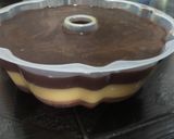 Foto langkah ke 5 dari resep Pudding Regal 3 Lapis.