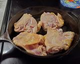 A picture of step 3 of Garlic Butter Chicken Thighs.