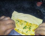 A picture of step 5 of Coriander Butter masala Paratha.