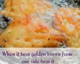 A picture of step 8 of Pumpkin Flower and leaves Fritters.