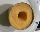 Foto del paso 4 de la receta: Volcán de patata con lava de queso y virutas de jamón