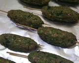 Green peas seekh kabab recipe step 4 photo