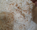 Foto langkah ke 2 dari resep Sawut Gula merah With Takir Bunga.