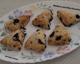 A picture of step 13 of Blueberry and White Chocolate Scones.