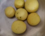 A picture of step 1 of Gondhoraj lemon sweet sour pickle.