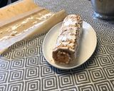 A picture of step 6 of Gluten Free Almond and Lemon Meringue Roulade.