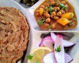 A picture of step 5 of Special quick chana gravy for breakfast...