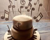 Alsó krém csoki puding krém a felső csokikrém. Receptet már korábban feltöltöttem recept fázis 8 fotója