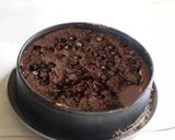 A picture of step 8 of Simply delicious Blueberry choecolate cake for the New Year.