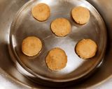 A picture of step 4 of Wheat Flour Coconut Jaggery Cookies.