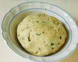 A picture of step 2 of Makki ki rotti.