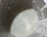 A picture of step 1 of Mung sprouts and Poha chila.