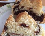 A picture of step 6 of Marble cake.