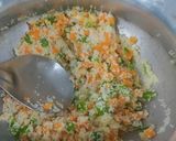 A picture of step 4 of Bhagar Rice cutlet.