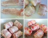 รูปขั้นตอนการทำที่ 1 ของ สเต็กหมูม้วนเบคอนชีส