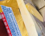 Hình bước làm 3 của món Ăn vặt tốt cho sức khoẻ: bánh tráng nghệ nướng bằng chảo
