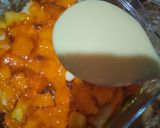 A picture of step 7 of Mango trifle custard.