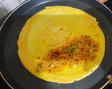 A picture of step 9 of Stuffed vegetable chilla.