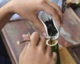 在九份山上圍爐的竹筒烤茶的食譜步驟1照片