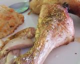 A picture of step 2 of Oven Baked Drumsticks.