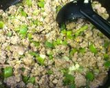A picture of step 2 of Chili con Carne like at Baby'O.