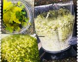 A picture of step 1 of Green Moong dal dosa.
