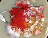 A picture of step 2 of Tandoori chicken tikka.