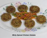 A picture of step 18 of Minty Spiced Chicken Kebabs – Diwali Party Delight.
