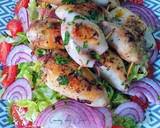 Foto del paso 13 de la receta: Chipirones rellenos a la plancha con toque de limón encurtido