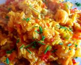 Foto del paso 5 de la receta: Arroz "Ariel" 😉al woock, con camarones. #conminombre