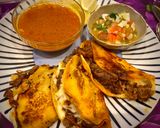 A picture of step 13 of Birria Tacos.