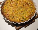 Foto del paso 6 de la receta Quiche de verduras y serrano