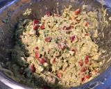 Une image de l'étape 8 de Flan de courgettes blanches aux poivrons rouges, fromage frais et herbes aromatiques.