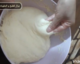 صورة لخطوة 4 من وصفة مطلوع السميد من اروع مايكون أخف من القطن ولذيذ جداً