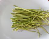 A picture of step 1 of Radish pod paneer masala.