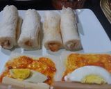 Foto langkah ke 3 dari resep Roti Tawar Goreng Sosis.