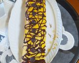 Pas rețetă Ruladă cu halva și banană 5 fotografie